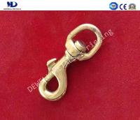 Art.6-13 BRASS SWIVEL SNAP HOOK