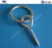 ART.17-17 STAINLESS STEEL WOODEN SCREW WITH RING