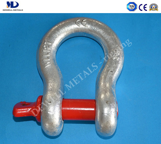 ART.1-2 Drop Forged Bow Shackles G209 W/Screw Collar Pin Conformed to U.S.Federal Specification