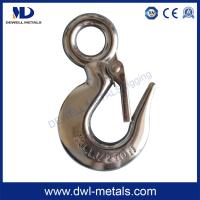 ART.17-47 STAINLESS STEEL EYE HOIST HOOK WITH LATCH