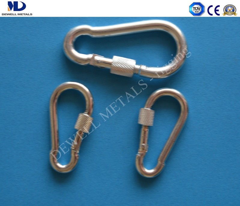 Art.6-4 SNAP HOOK WITH RING AND SCREW BREECH