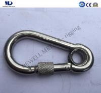 ART.17-31 STAINLESS STEEL SNAP HOOK WITH RING AND BREECH