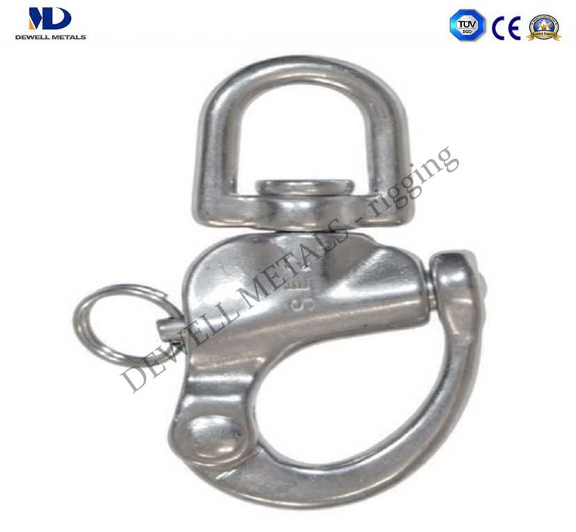 ART.17-37 STAINLESS STEEL JAW TYPE SNAP SHACKLE